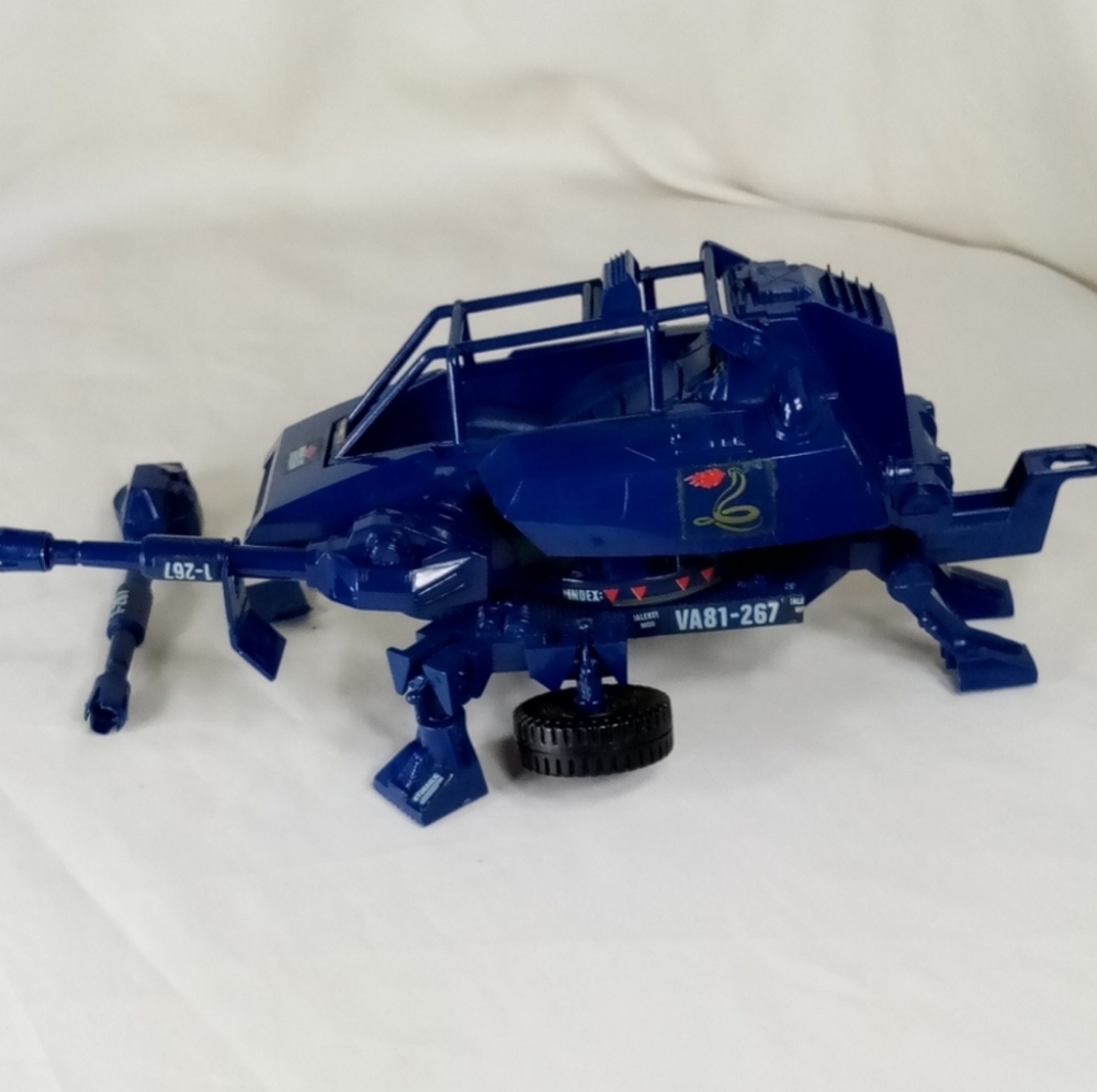 1984 Hasbro GI Joe Cobra ASP Assault System Pod Vehicle With Blueprint - Picture 7 of 12